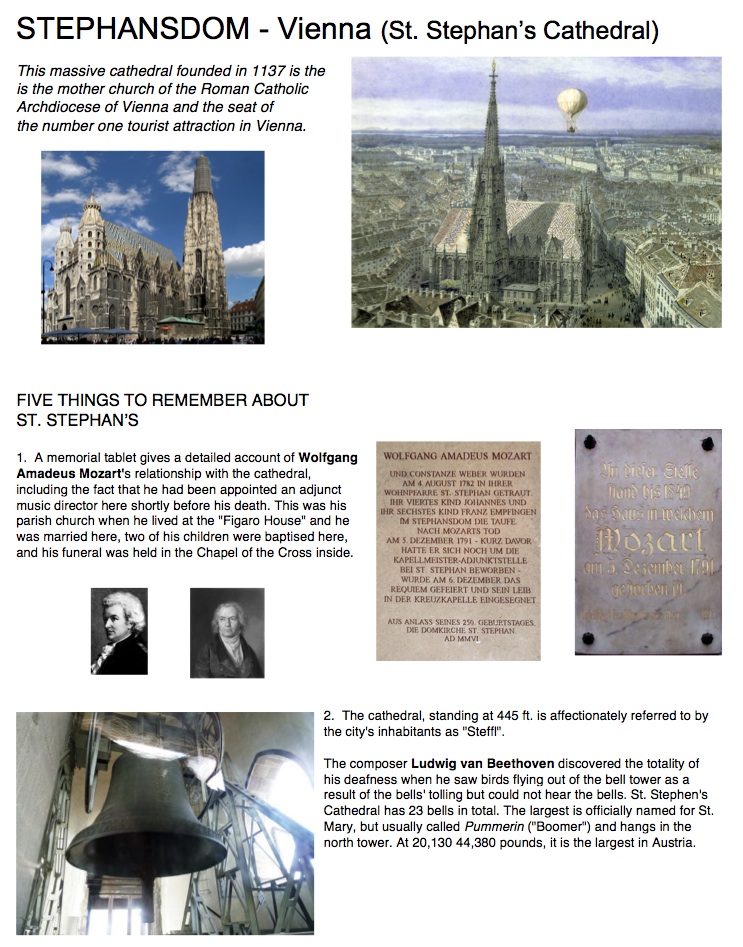 Stephansdom Vienna St Stephan S Cathedral Utah Chamber Artists